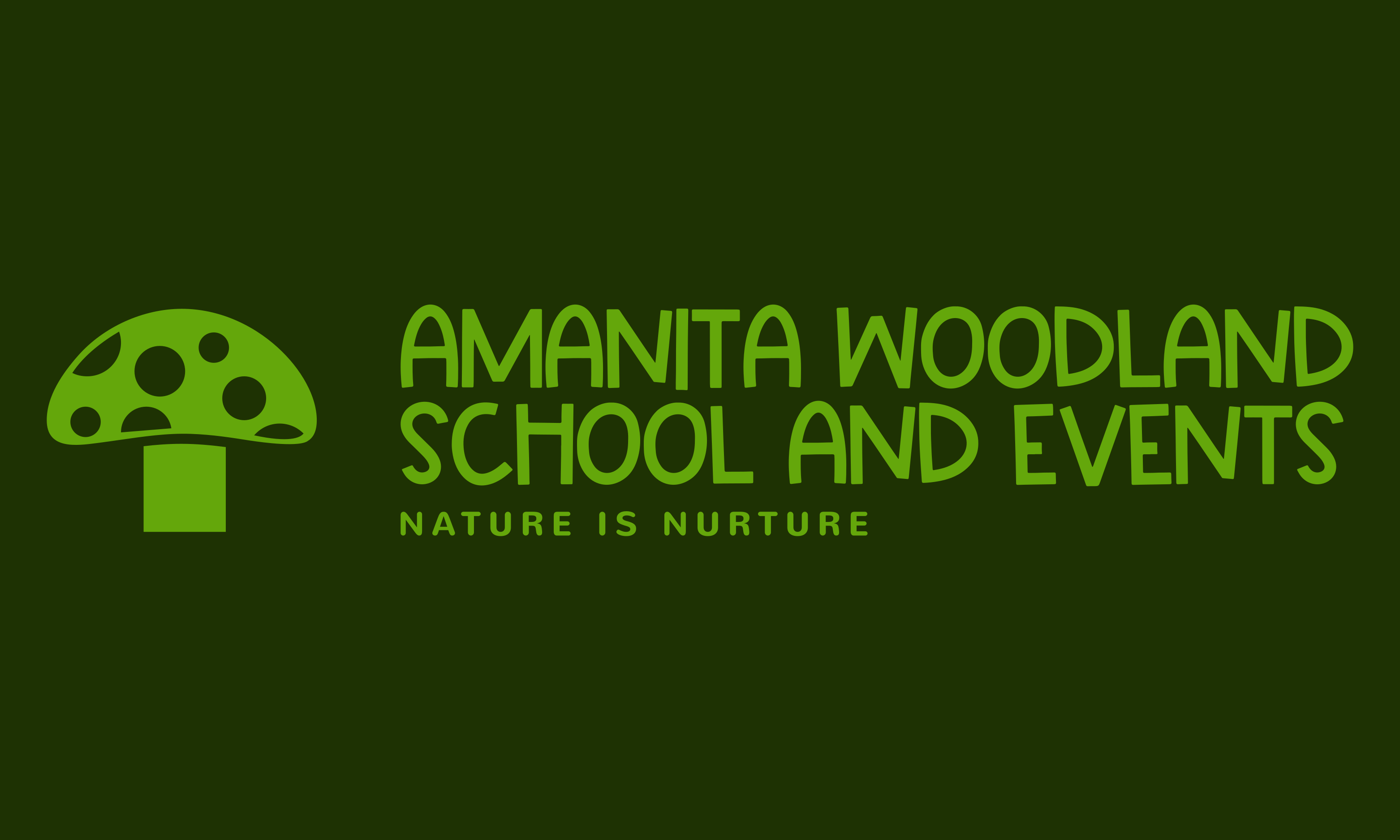 Amanita Woodland School logo